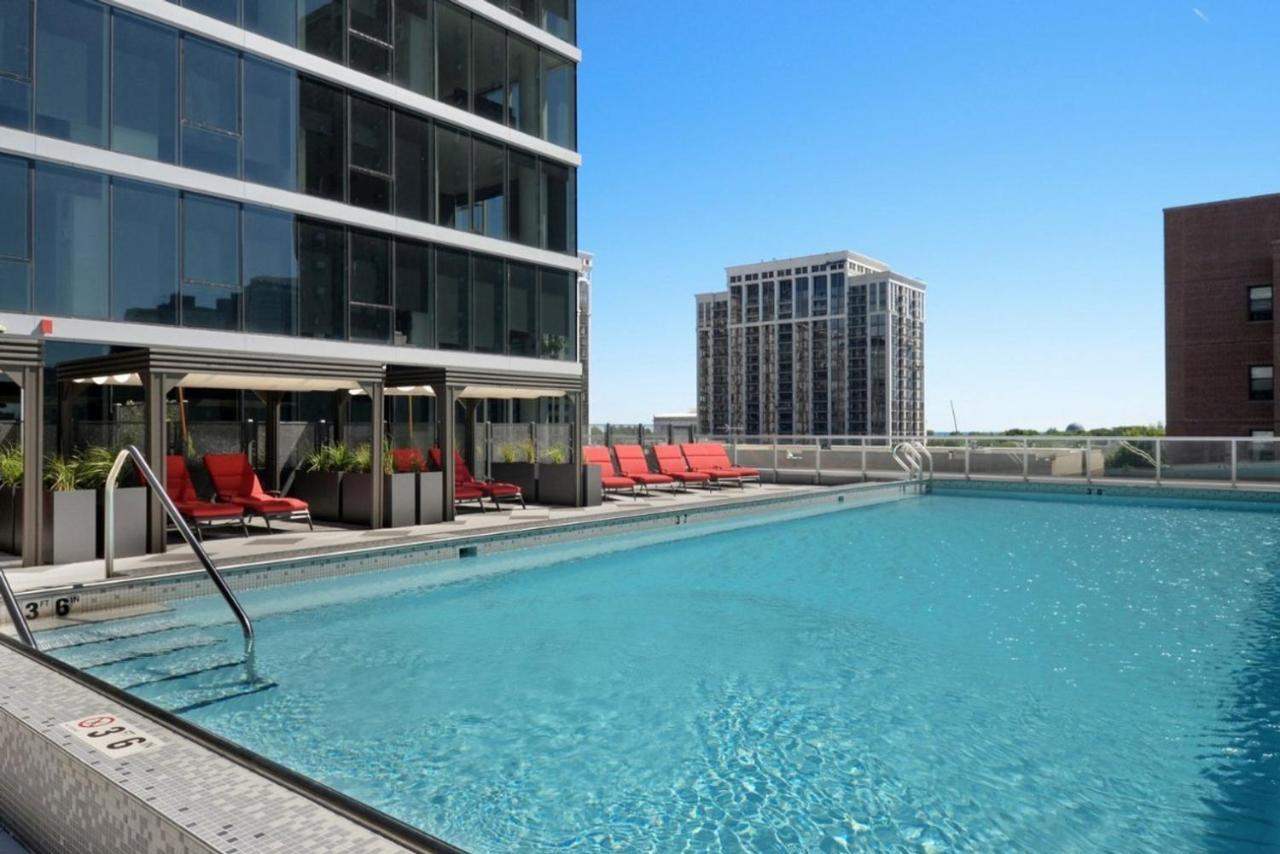 South Loop Studio W Pool Gym Nr Grant Park Chi-856 Apartment Chicago Bagian luar foto