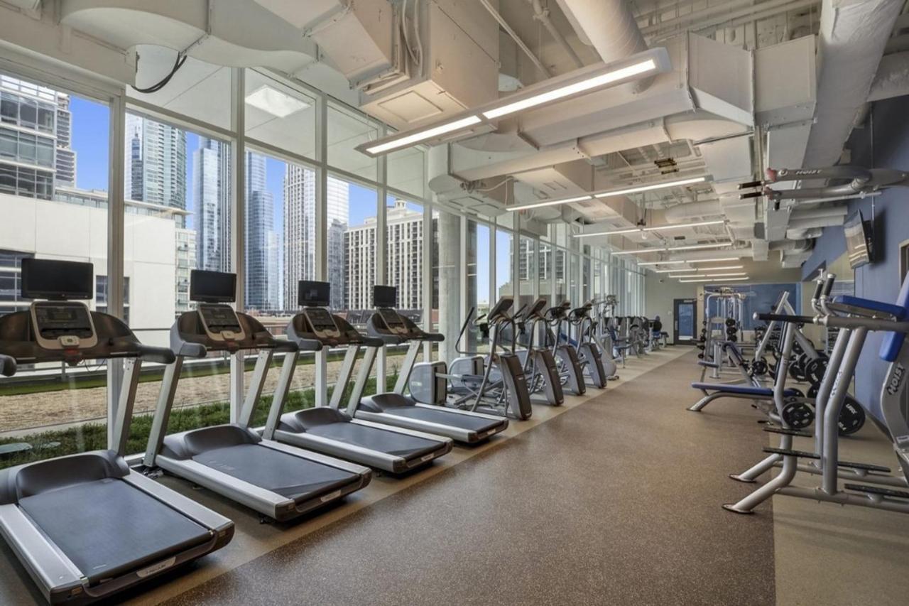 South Loop Studio W Pool Gym Nr Grant Park Chi-856 Apartment Chicago Bagian luar foto